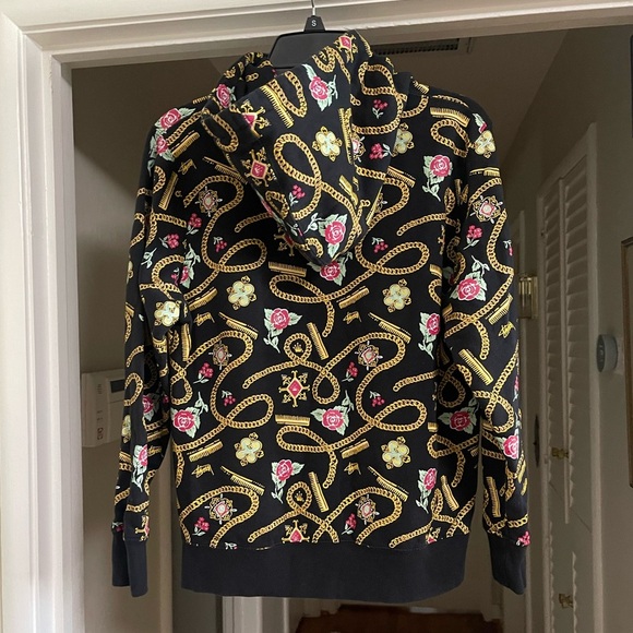 EUC Stussy Gold Chain Print Hoodie - Picture 2 of 6